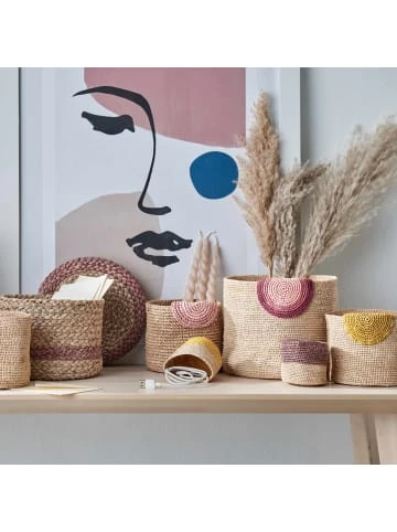 Am billigsten ✨ Dekoration Butlers 4-tlg. Korbset Handgefertigt Aus Raffia ISALO In Natur-Gelb Günstig Kaufen ✨ – Bild 2