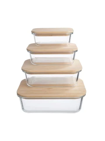 Beste Bewertungen von 🥰 Küche Butlers 4-tlg. Lunchboxset Mit Bambusdeckel NATURALS In Transparent-Natur Günstig Kaufen 😉