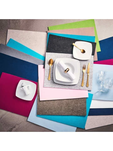 Am billigsten ⭐ Heimtextilien Butlers 6x Tischset 33x45cm FELTO In Türkis Günstig Kaufen ⭐ – Bild 3