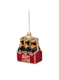Großhandel 😍 Weihnachten Butlers Anhänger 6-Pack Bier HANG ON In Rot Günstig Kaufen 👏