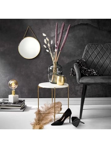 Schlussverkauf ⭐ Möbel Butlers Beistelltisch Mit Marmorplatte MARBLE In Weiß Günstig Kaufen 🧨 – Bild 4