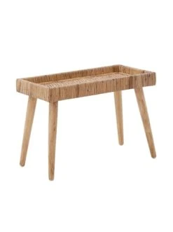 Neu 🔥 Möbel Butlers Beistelltisch Rattan BASSE In Natur Günstig Kaufen 🧨