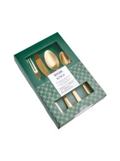 Am billigsten ⌛ Küche Butlers Besteck-Set 16-tlg. KINGS In Gold Günstig Kaufen ⌛