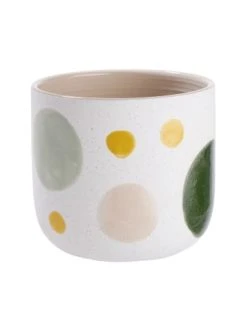 Top 10 😉 Dekoration Butlers Blumentopf Kreise Ø17cm SEVENTIES In Weiß-Bunt Günstig Kaufen ⌛