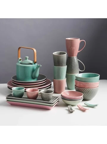 Rabatt 👍 Küche Butlers Dessertteller Kreuz Ø20cm Grau HANAMI In Grau Günstig Kaufen 👍 – Bild 4