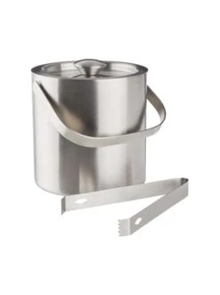 Budget 🌟 Haushalt Butlers Eiseimer Mit Zange Höhe 16cm ON ICE In Silber Günstig Kaufen ✔️