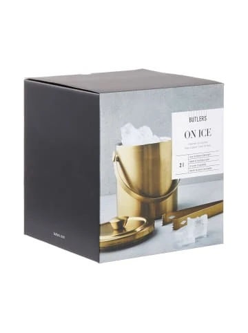Großhandel 👏 Haushalt Butlers Eiseimer Mit Zange Höhe 18cm ON ICE In Gold Günstig Kaufen ❤️ – Bild 3