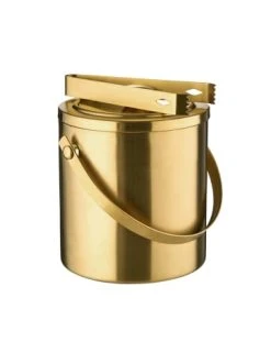 Großhandel 👏 Haushalt Butlers Eiseimer Mit Zange Höhe 18cm ON ICE In Gold Günstig Kaufen ❤️