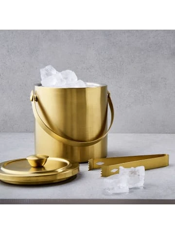 Großhandel 👏 Haushalt Butlers Eiseimer Mit Zange Höhe 18cm ON ICE In Gold Günstig Kaufen ❤️ – Bild 7