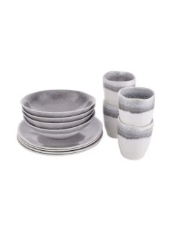 Schlussverkauf ✔️ Küche Butlers Frühstück-Set 12-tlg. ATLANTIS In Grau Günstig Kaufen 🎉