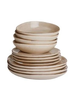 Rabatt 🤩 Küche Butlers Geschirr-Set 12-tlg. FINCA In Beige Günstig Kaufen 👍