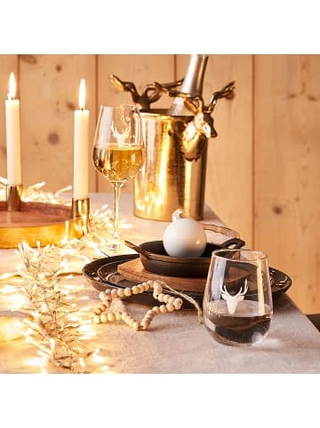 Schlussverkauf 🧨 Küche Butlers Glas Mit Hirschkopf 360ml MOUNTAIN LOVE In Transparent Günstig Kaufen ⭐ – Bild 4