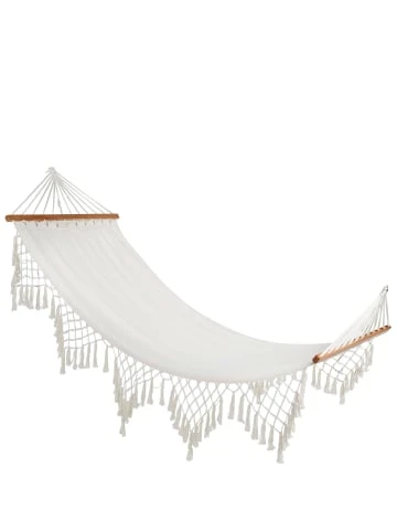 Budget 🛒 Garten & Balkon Butlers Hängematte Mit Troddeln SHOW ME HEAVEN In Creme Günstig Kaufen 🛒