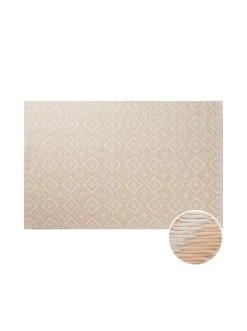 Billig 🎁 Heimtextilien Butlers In- & Outdoor-Teppich L 180 X B 118cm COLOUR CLASH In Creme Günstig Kaufen ✨