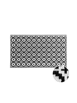 Angebote 😉 Heimtextilien Butlers In- & Outdoor-Teppich Mosaik L 150 X B 90cm COLOUR CLASH In Schwarz Günstig Kaufen 🤩