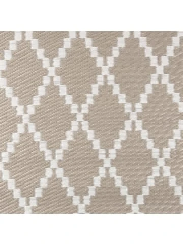 Blitzangebot 🥰 Heimtextilien Butlers In- & Outdoor-Teppich Rauten L 150 X B 90cm COLOUR CLASH In Natur Günstig Kaufen 🤩 – Bild 5