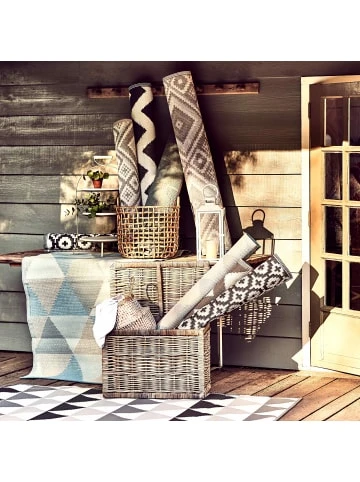 Großhandel ✨ Heimtextilien Butlers In- & Outdoorteppich Mosaik L 180 X B 120cm COLOUR CLASH In Grau Günstig Kaufen 🔥 – Bild 9