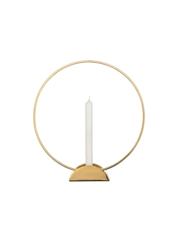 Am billigsten 🌟 Dekoration Butlers Kerzenhalter Messing Ø31cm LUNA In Gold Günstig Kaufen ❤️