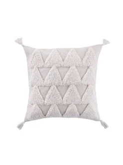 Budget 🥰 Heimtextilien Butlers Kissen Dreiecke L 50 X B 50cm NATURAL HIGH In Natur-Weiß Günstig Kaufen 😉