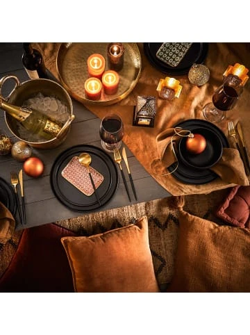 Brandneu 😀 Heimtextilien Butlers Kissen L 45 X B 45cm COTTON VELVET In Hellbraun Günstig Kaufen 👏 – Bild 2