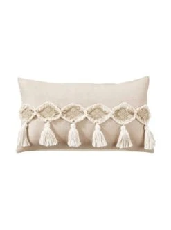 Auslauf 🔔 Heimtextilien Butlers Kissen L 60 X B 35cm BOHEMIAN In Beige Günstig Kaufen 👍