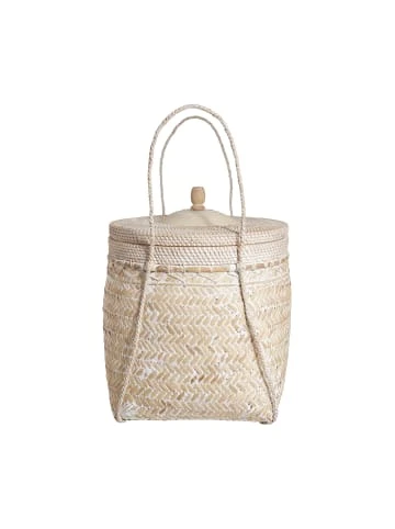 Budget 🥰 Dekoration Butlers Korb Mit Deckel Bambus/Rattan Ø45cm MAWI In Natur Günstig Kaufen ⭐ – Bild 5