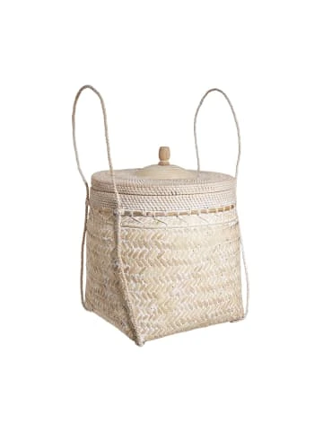 Budget 🥰 Dekoration Butlers Korb Mit Deckel Bambus/Rattan Ø45cm MAWI In Natur Günstig Kaufen ⭐