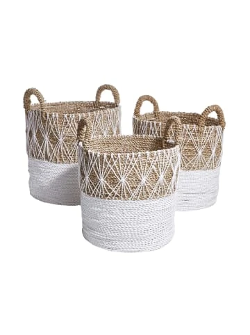 Bestes Angebot ✔️ Dekoration Butlers Korb Ø32cm WHITE BEACH In Natur-Weiß Günstig Kaufen 🔥 – Bild 5