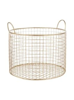 Aktion 🥰 Dekoration Butlers Korb Rund Ø30cm HOOP In Gold Günstig Kaufen 🛒