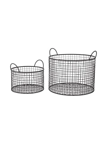 Rabatt 🧨 Dekoration Butlers Korb Rund Ø30cm HOOP In Schwarz Günstig Kaufen ✔️ – Bild 4