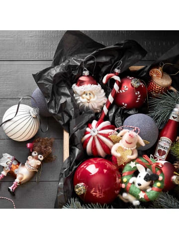 Aktion ❤️ Weihnachten Butlers Kugel 🧨 Candy Cane Ø8cm HANG ON In Rot Günstig Kaufen 🔔 – Bild 2