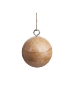Coupon 🥰 Weihnachten Butlers Kugel Ø6cm HANG ON In Natur Günstig Kaufen ✔️