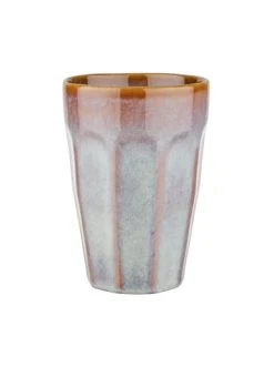 Angebote 🎁 Küche Butlers Latte Macchiato Tasse 330ml BERGAMO In Taupe Günstig Kaufen 🔔