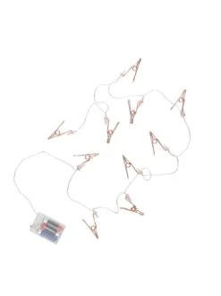 Neu ❤️ Weihnachten Butlers LED-Lichterkette Clips 10 Lichter Mit USB-Batteriefach CLIP COUTURE In Roségold Günstig Kaufen ✨