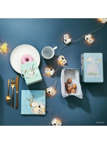 Auslauf 👏 Weihnachten Butlers LED-Lichterkette Snoopy 20 Lichter Mit USB-Batteriefach PEANUTS In Weiß Günstig Kaufen 😀 – Bild 5