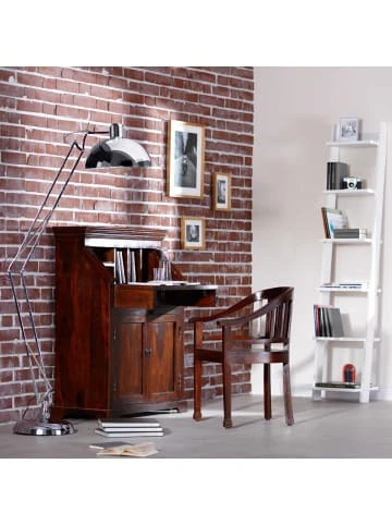 Budget ❤️ Möbel Butlers Lehnstuhl HOPKINS In Dunkelbraun Günstig Kaufen 👏 – Bild 2