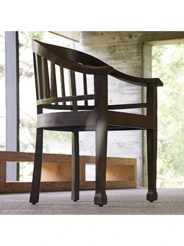 Budget ❤️ Möbel Butlers Lehnstuhl HOPKINS In Dunkelbraun Günstig Kaufen 👏 – Bild 12