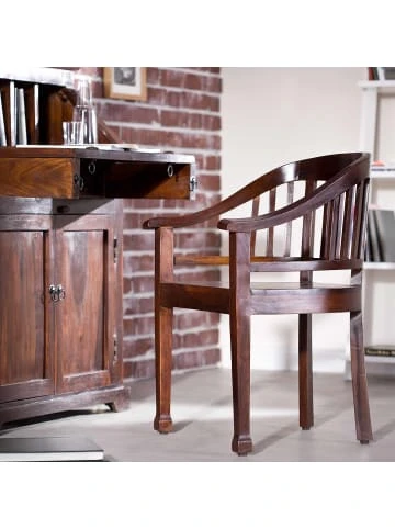 Budget ❤️ Möbel Butlers Lehnstuhl HOPKINS In Dunkelbraun Günstig Kaufen 👏 – Bild 11