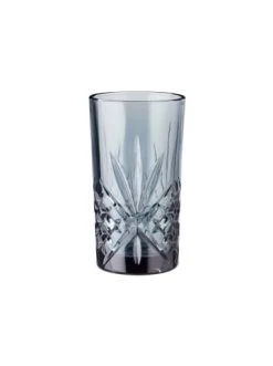 Blitzangebot 🤩 Küche Butlers Longdrinkglas Aus Kristallglas 330ml CRYSTAL CLUB In Dunkelgrau Günstig Kaufen 🎁