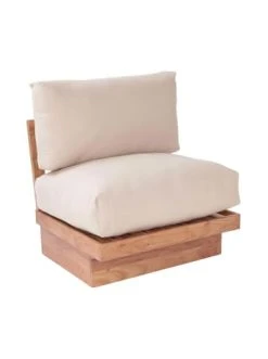 Bestes Angebot ✨ Garten & Balkon Butlers Loungesessel Inkl. Kissen DOCKLAND In Braun-Creme Günstig Kaufen 🥰