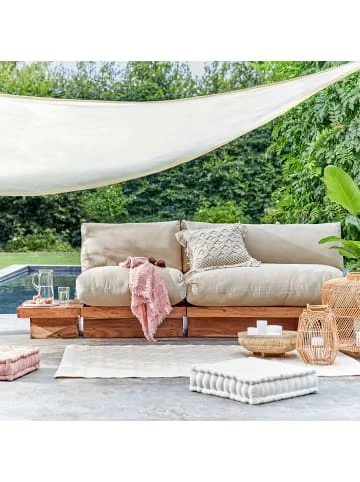 Bestes Angebot ✨ Garten & Balkon Butlers Loungesessel Inkl. Kissen DOCKLAND In Braun-Creme Günstig Kaufen 🥰 – Bild 11