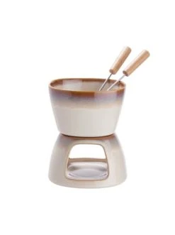 Am billigsten ❤️ Küche Butlers Mini-Fondue Mit 2 Gabeln AU CHOCOLAT In Beige Günstig Kaufen 🤩