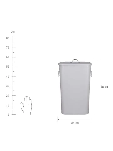 Aktion 🔔 Haushalt Butlers Mülleimer 41 Liter BINSTER In Grau Günstig Kaufen 🔥 – Bild 4