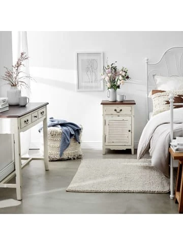 Neu ⭐ Möbel Butlers Nachttisch CABOTT COVE In Creme-Braun Günstig Kaufen 🧨 – Bild 15