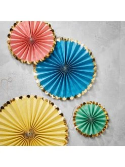 Bestpreis ⭐ Büro-, Schulbedarf & Kreativbedarf Butlers Papierfächer 4er-Set CELEBRATION In Bunt-Gold Günstig Kaufen ⌛