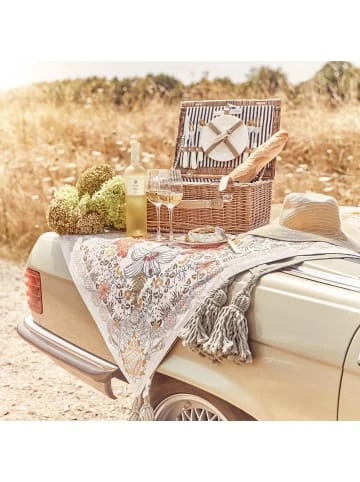 Billig 👏 Heimtextilien Butlers Picknickdecke L 175 X B 154cm BETWEEN FLOWERS In Creme Günstig Kaufen 🔥 – Bild 8