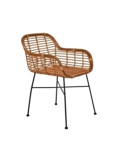 Billig 😍 Garten & Balkon Butlers Rattan-Sessel Mit Armlehnen HACIENDA In Braun Günstig Kaufen 😉