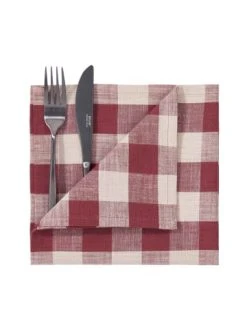 Am billigsten 💯 Heimtextilien Butlers Serviette Karo L 42 X B 42cm MODERN COTTAGE In Rot-Rosé Günstig Kaufen ✨