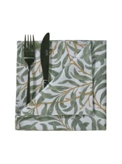 Budget 🔥 Heimtextilien Butlers Serviette L 42 X B 42cm ARTS & CRAFTS In Grün Günstig Kaufen ⭐