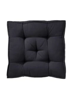 Aktion 🔥 Garten & Balkon Butlers Sitzkissen L 40 X B 40cm SOLID In Schwarz Günstig Kaufen 👏